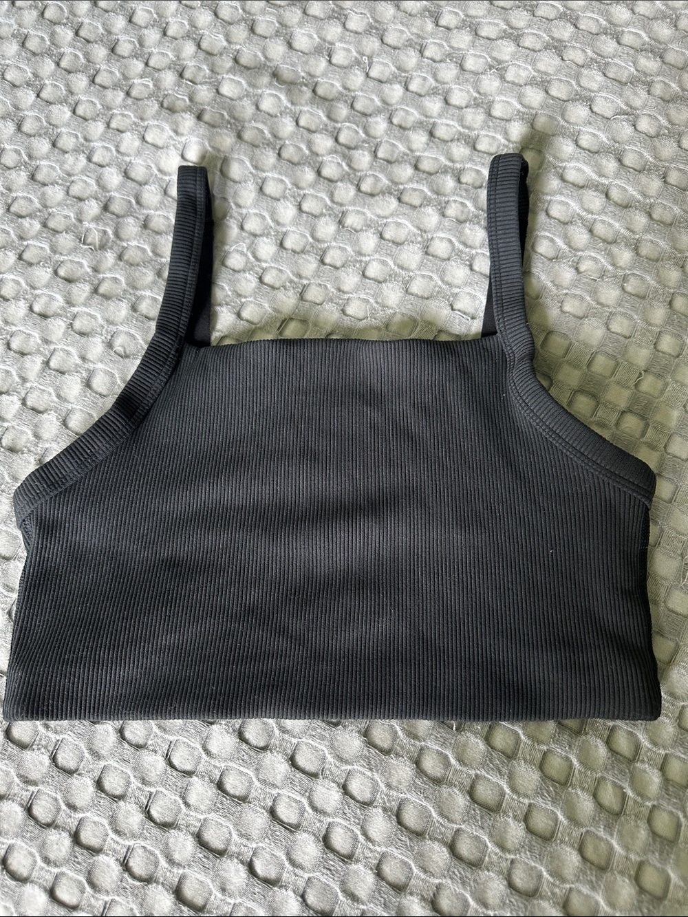 Aerie Ribbed Cropped Tank Top